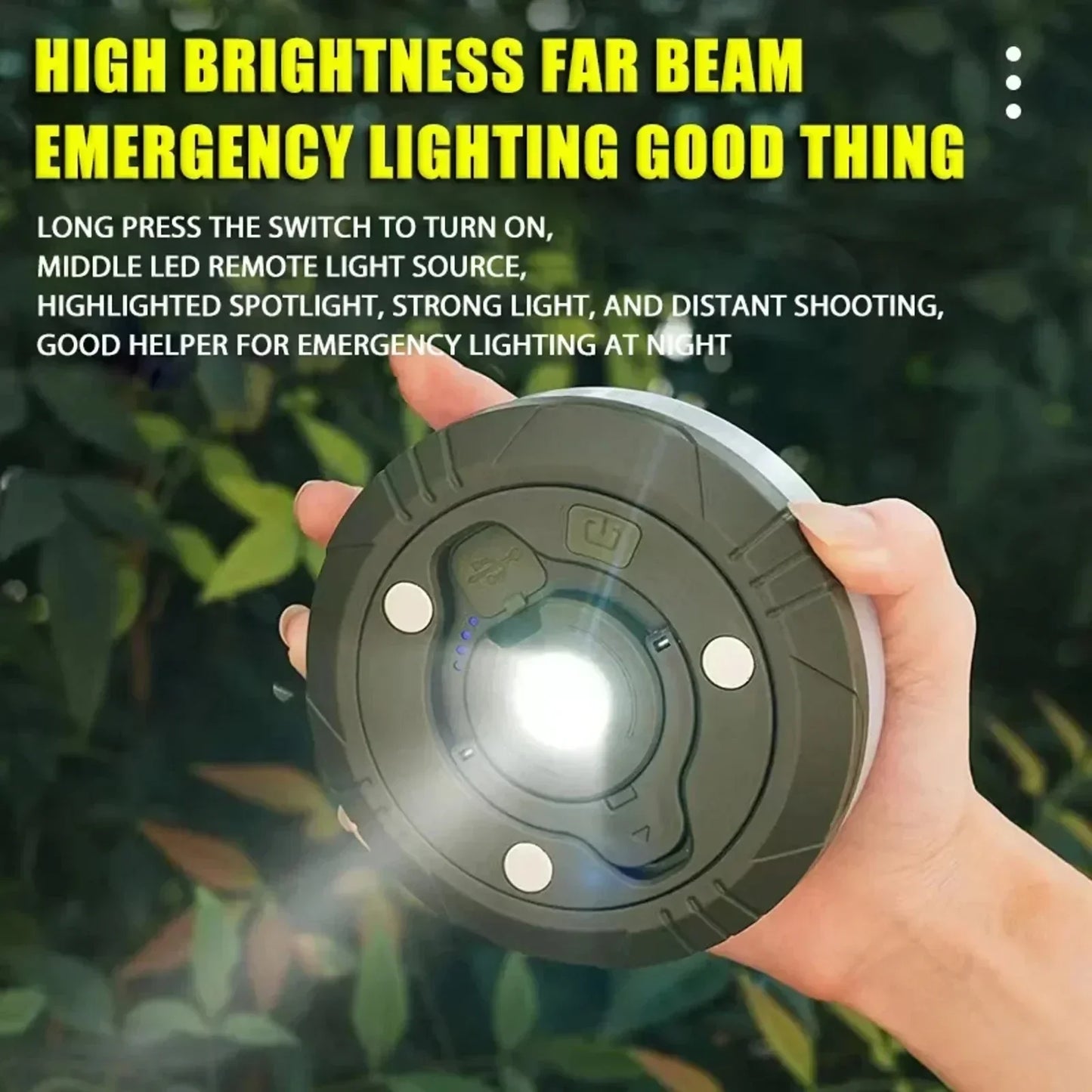 Solar-Powered Camping String Lights โ Warm & Decorative