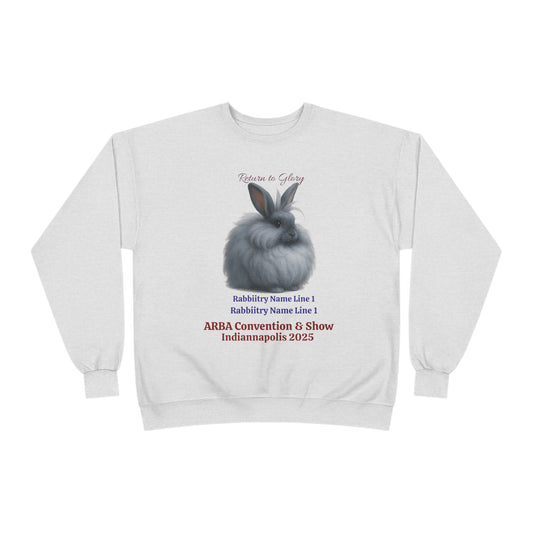 ARBA 2925 Convention Custom Rabbitry Unisex EcoSmart® Crewneck Sweatshirt