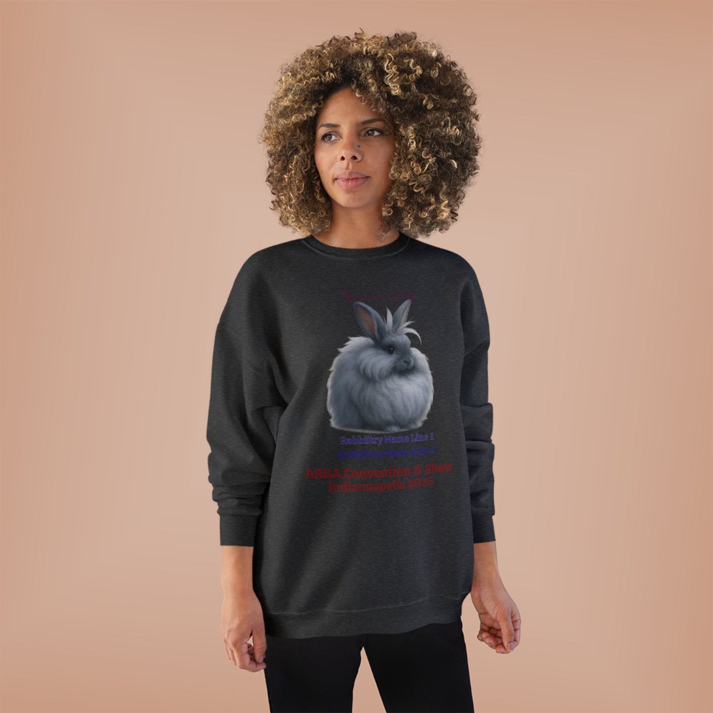 ARBA 2925 Convention Custom Rabbitry Unisex EcoSmart® Crewneck Sweatshirt